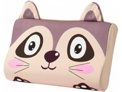 Almofada Infantil Ice Silk, Travesseiro Ergonômico De Espuma Viscoelástica Com Capa Removível 50x30cm/urso Gertiz