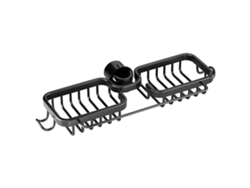 Cesta De Secado De Aluminio Para Grifo Y Escurridor De Esponjas De Fregadero De Cocina.