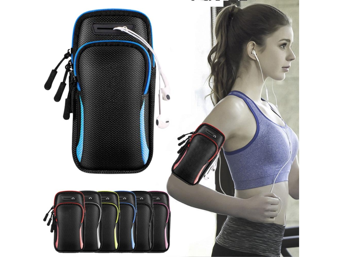 Jinwei-2026bolsa De Brazo Deportiva Para Correr Y Fitness Repelente Al Agua Con Soporte Para Teléfono Cómoda Para Ciclismo Yoga