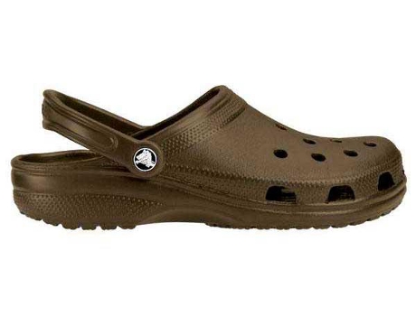 Zuecos CROCS Classic Hombre (41-42 - Marrón)