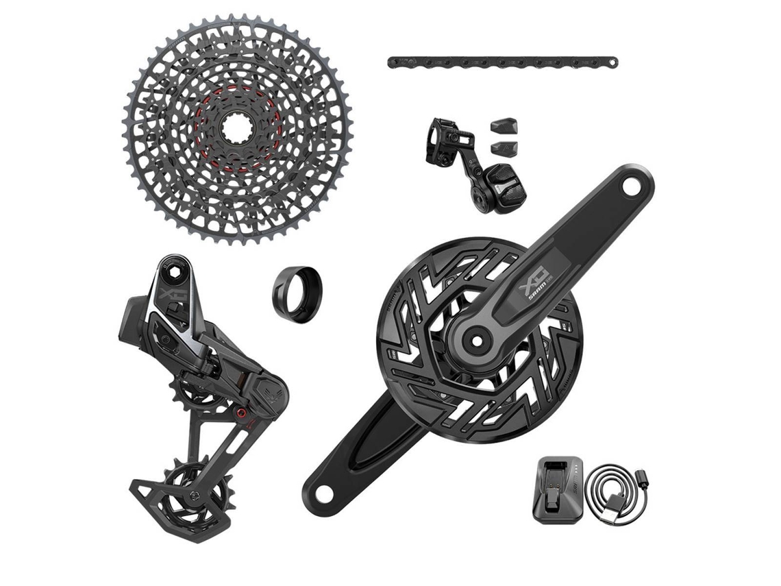 Grupo completo de bicicletas SRAM X0 Bosch Isis AXS T-type Clip-on 160 10/52