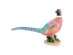 Adorno decorativo de faisán para jardín de resina, regalo