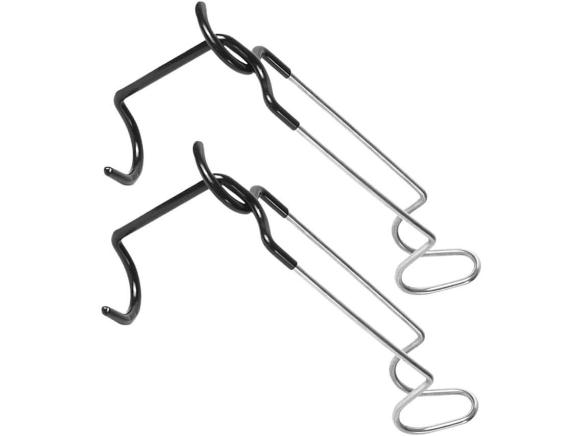 Juego De 2 Ganchos De Hierro Para Colgar Lámparas De Camping.