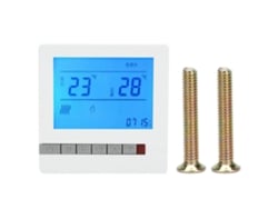 Panel De Control De Termostato Digital Para Temperatura, Calefacción Por Suelo Radiante Y Calentamiento De Agua, Pantalla Lcd, Ac220v