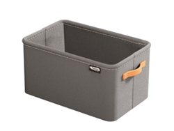Organizador de cesta para ropa gris (35x25x2cm) Kofihety