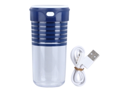 Mini exprimidor eléctrico portátil recargable de 350 ml para cocina y viajes
