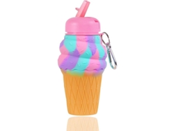 2026da-botella De Agua Para Niñas 500ml Sin Fugas Resistente A Caídas Plegable Bpa Free Ideal Para Escuela Verano