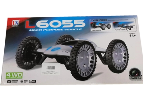Drone LUX L6055 (HD - Autonomía: Hasta 8 min - Negro)