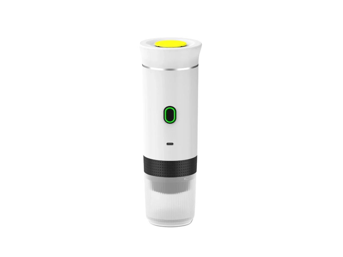 Cafetera espresso, diseño portátil 3 en 1, capacidad de carga USB, color blanco OEM