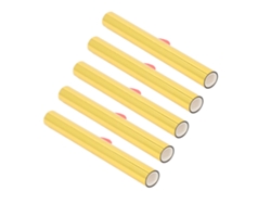 5 Rolos Folha de Estampagem a Quente Gold 3m X 15cm Pu Pet para Artesanato Embossing Transferência de Calor