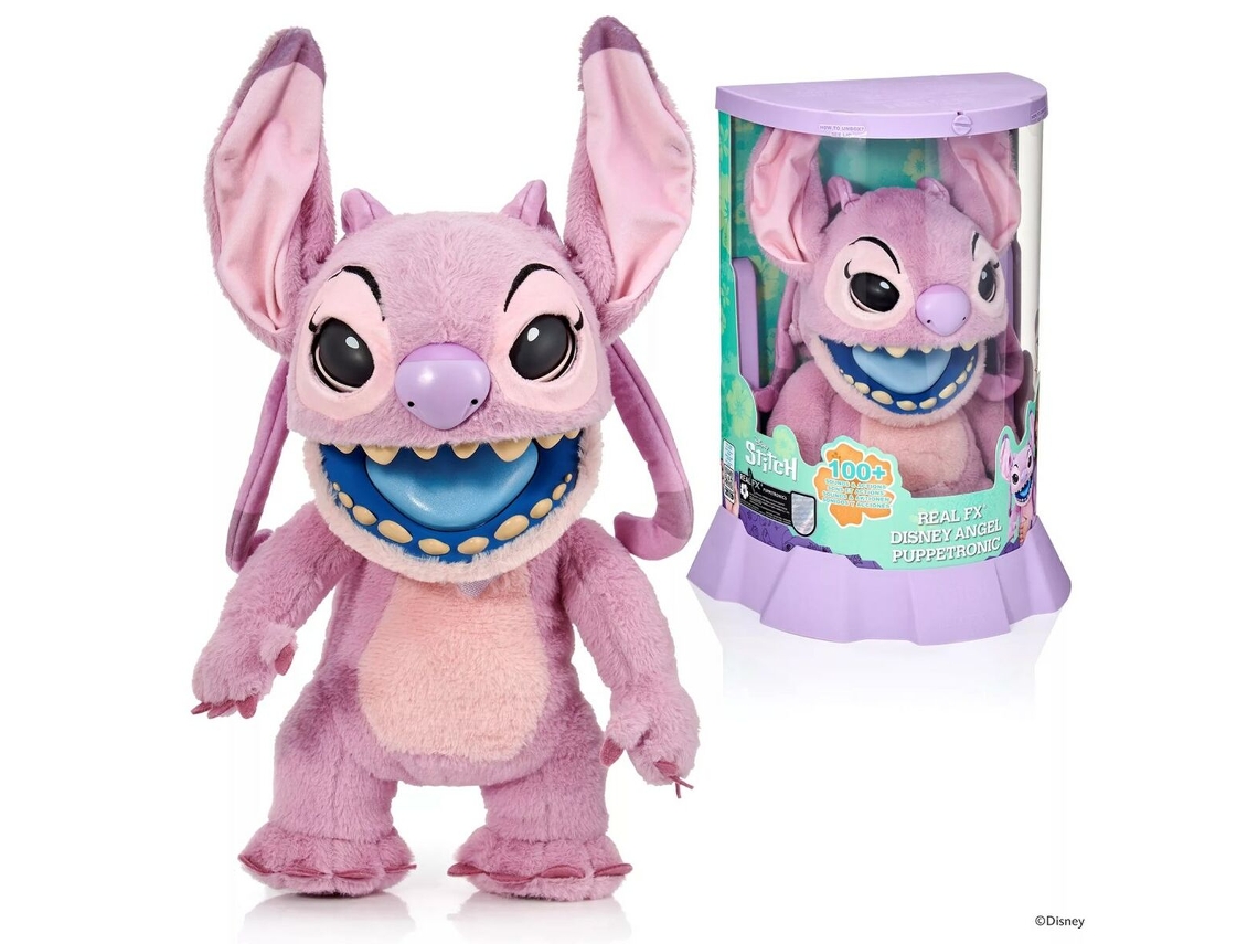 Stitch Real Fx Angel, mascota interactiva (6 años)