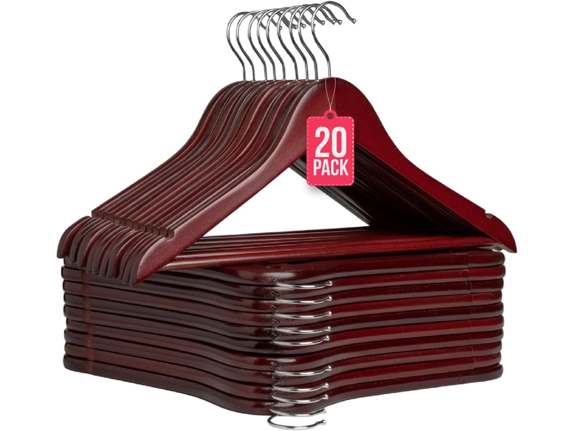 PERCHAS CAOBA LOTE 20 UNIDADES COM-FORT HOUSE