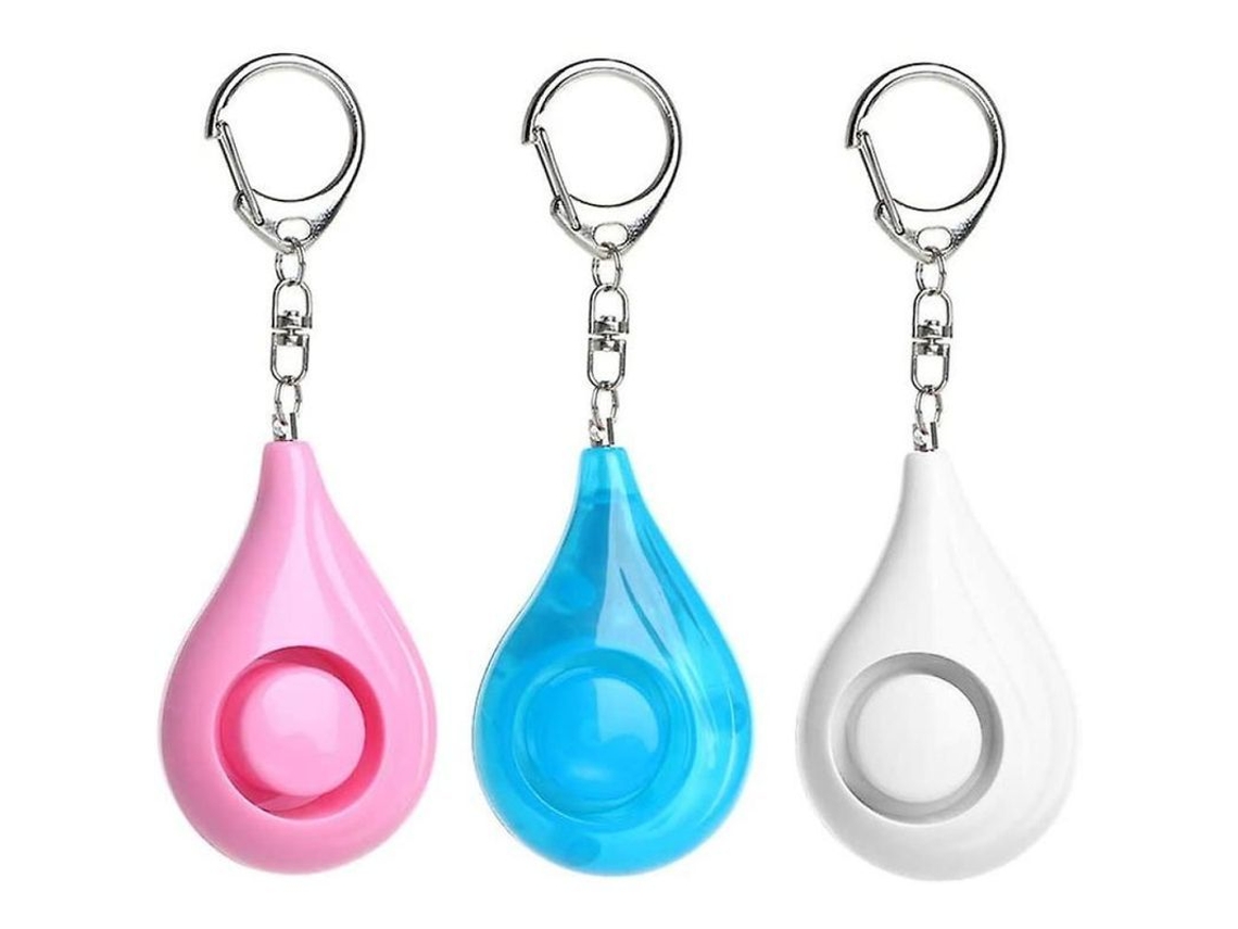 Alarma Personal 125 Db Para Mujeres Niños Y Mayores Seguridad Emergencia Portátil