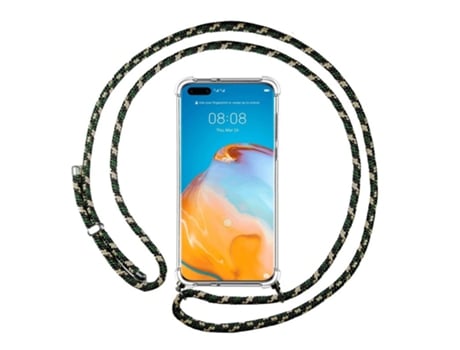 Carcasa Huawei P40 Pro TUMUNDOSMARTPHONE Colgante Verde