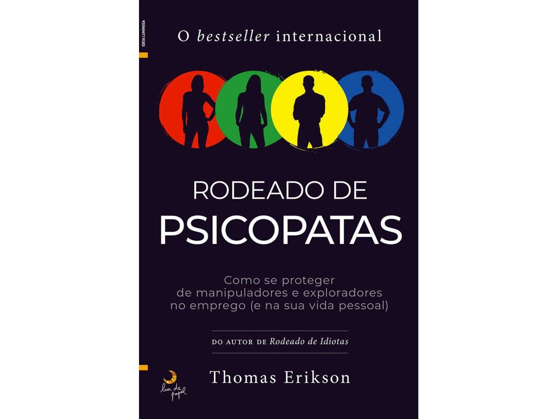 Libro Rodeado de Psicopatas de Thomas Erikson (Portugués)