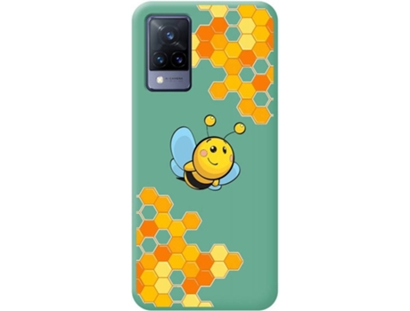 Carcasa Vivo V21 5G TUMUNDOSMARTPHONE Abeja Verde