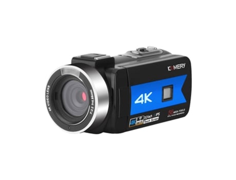 Videocámara azul OHPA K1 con zoom óptico 4K-16X