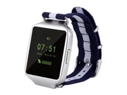 Reloj Deportivo Inteligente Con Bluetooth, Pulsera De Fitness, Podómetro, Pulsera Plateada