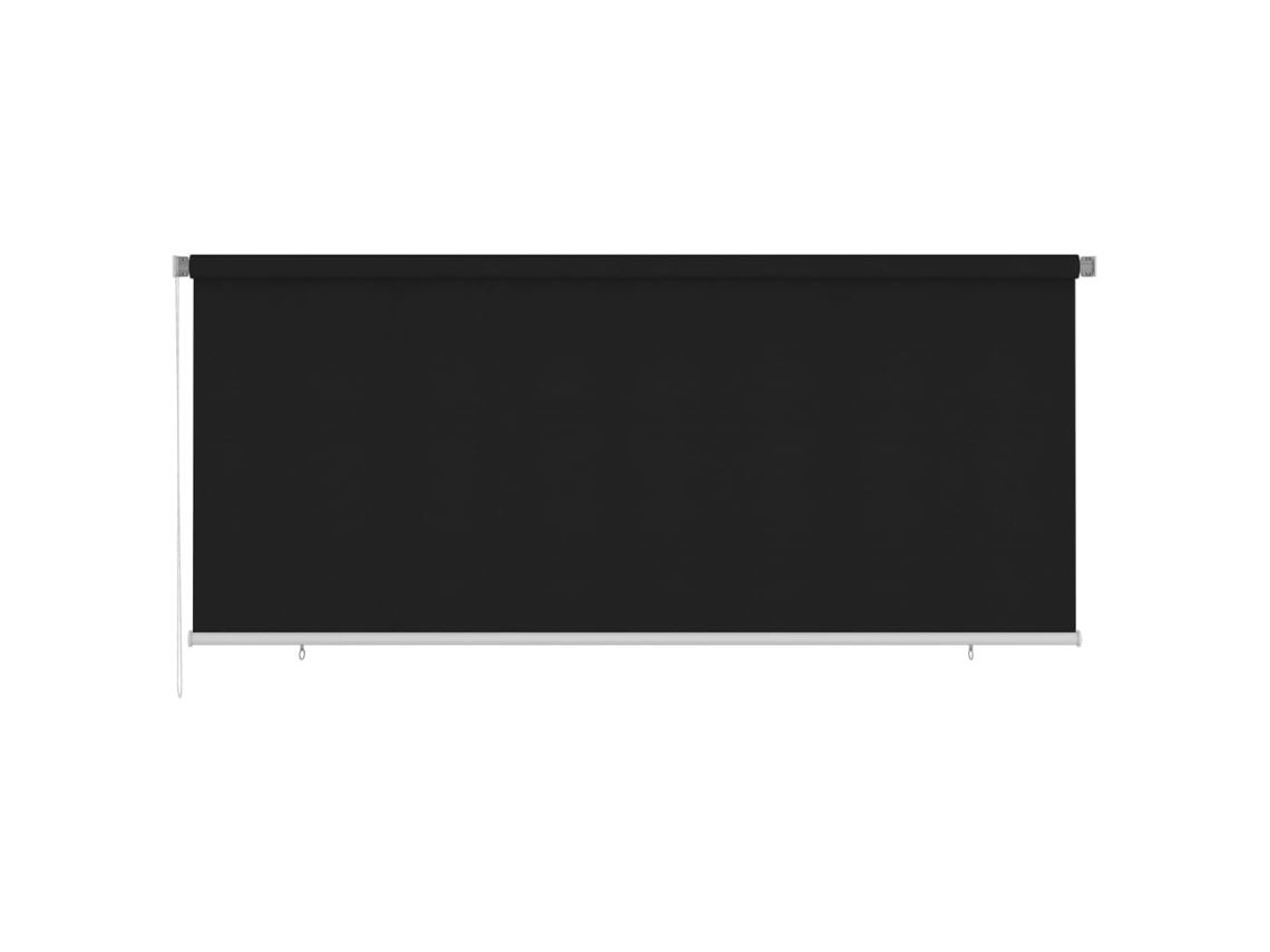 Maison Exclusive - Persiana Enrollable De Exterior 350x140 Cm Negro