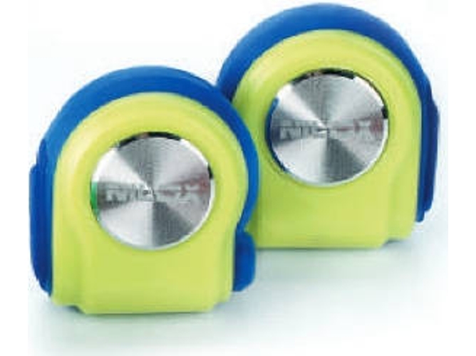 Auriculares Bluetooth NILOX 10NXAU15ST003 (In Ear - Micrófono - Noise Cancelling - Azul)
