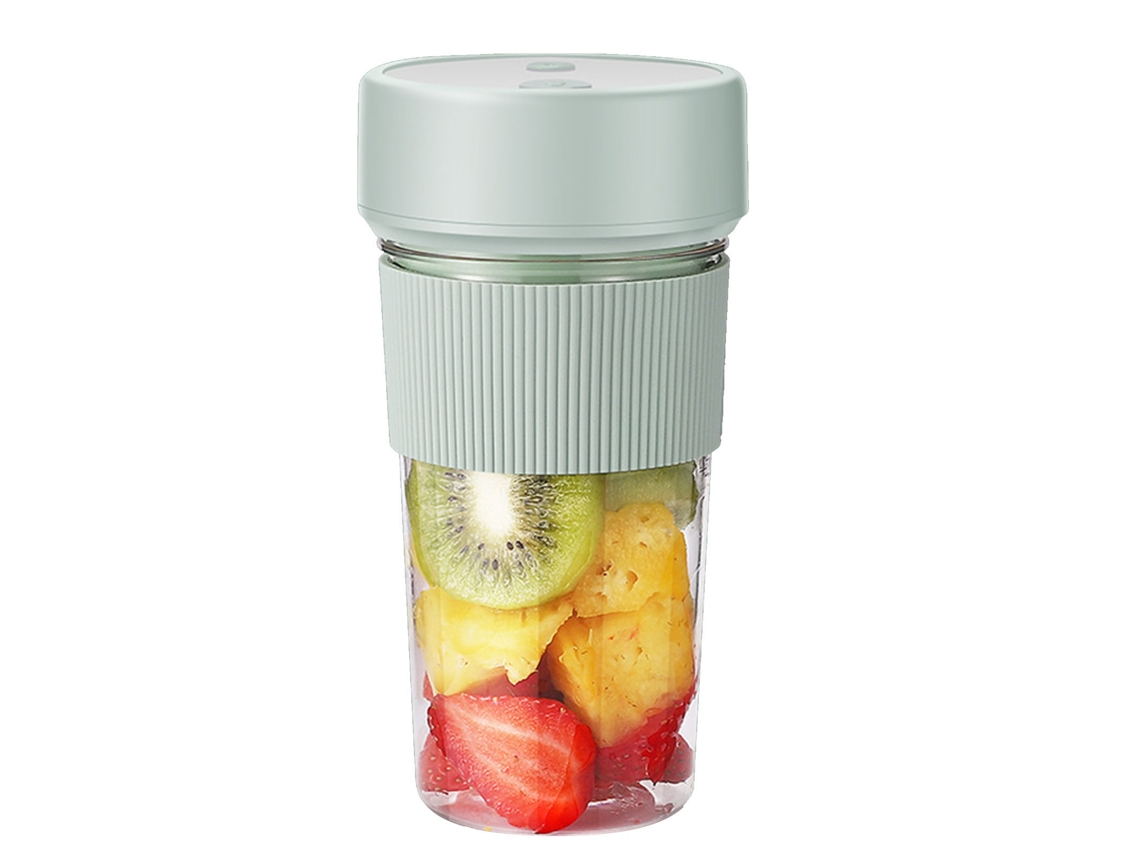 Vaso Batidor Eléctrico Portátil De 350 Ml, Usb, 5 W, 18000 Rpm, Con Pajita Y Cordón.