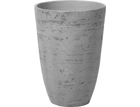 Maceta de Mezcla de Piedra Gris BELIANI Camia 35 cm