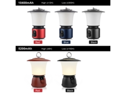 Linterna Led Recargable De Estilo Vintage Para Acampar, Con Modos De Iluminación Y Gancho Para Acampar, Hacer Senderismo Y Para Emergencias.