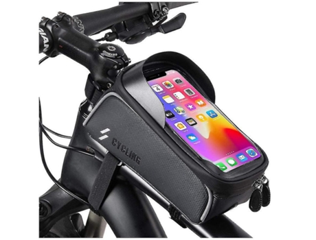 Funda impermeable para teléfono con marco frontal de bicicleta BISBISOUS