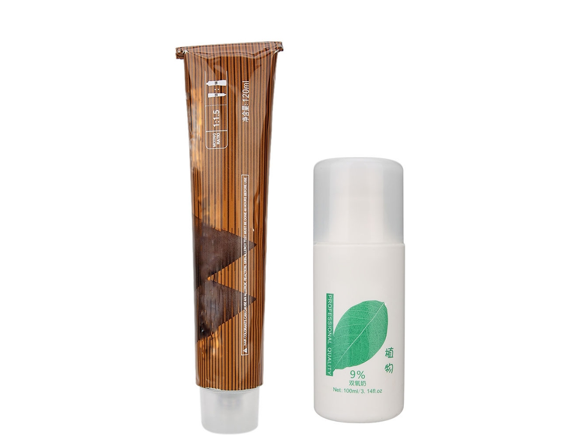 Crema De Tinte Para Cabello Semipermanente (color Té) - Herramienta De Peluquería Con Ingredientes Naturales Y Reparadores