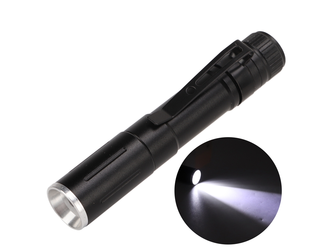 Mini Linterna Led Portátil Con Enfoque Ajustable Para Inspección, Reparación, Acampada Y Entrenamiento Nocturno.