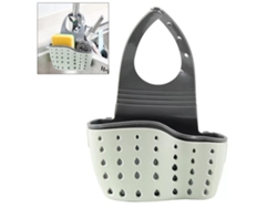 Estante Ajustable Para Fregadero Con Desagüe Para Guardar Esponjas Y Jabón En La Cocina Y El Baño.