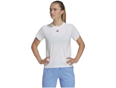 Camiseta de Mujer para Fitness ADIDAS Tr Es Crew Multicolor (XS)