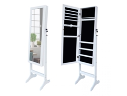 Espejo joyero de pie Blanco 40 x 155 x 36 cm