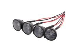 Piezas de luz LED para coche RC con pantalla para Crawler HSP Redcat Axial SCX10 TRX 4vayotoy a escala 1/10