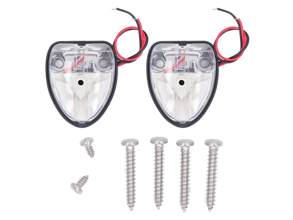 Luz De Navegación Led Roja Y Verde Para Embarcaciones, Ip66, Visibilidad De 1 Nm, 10-30 V