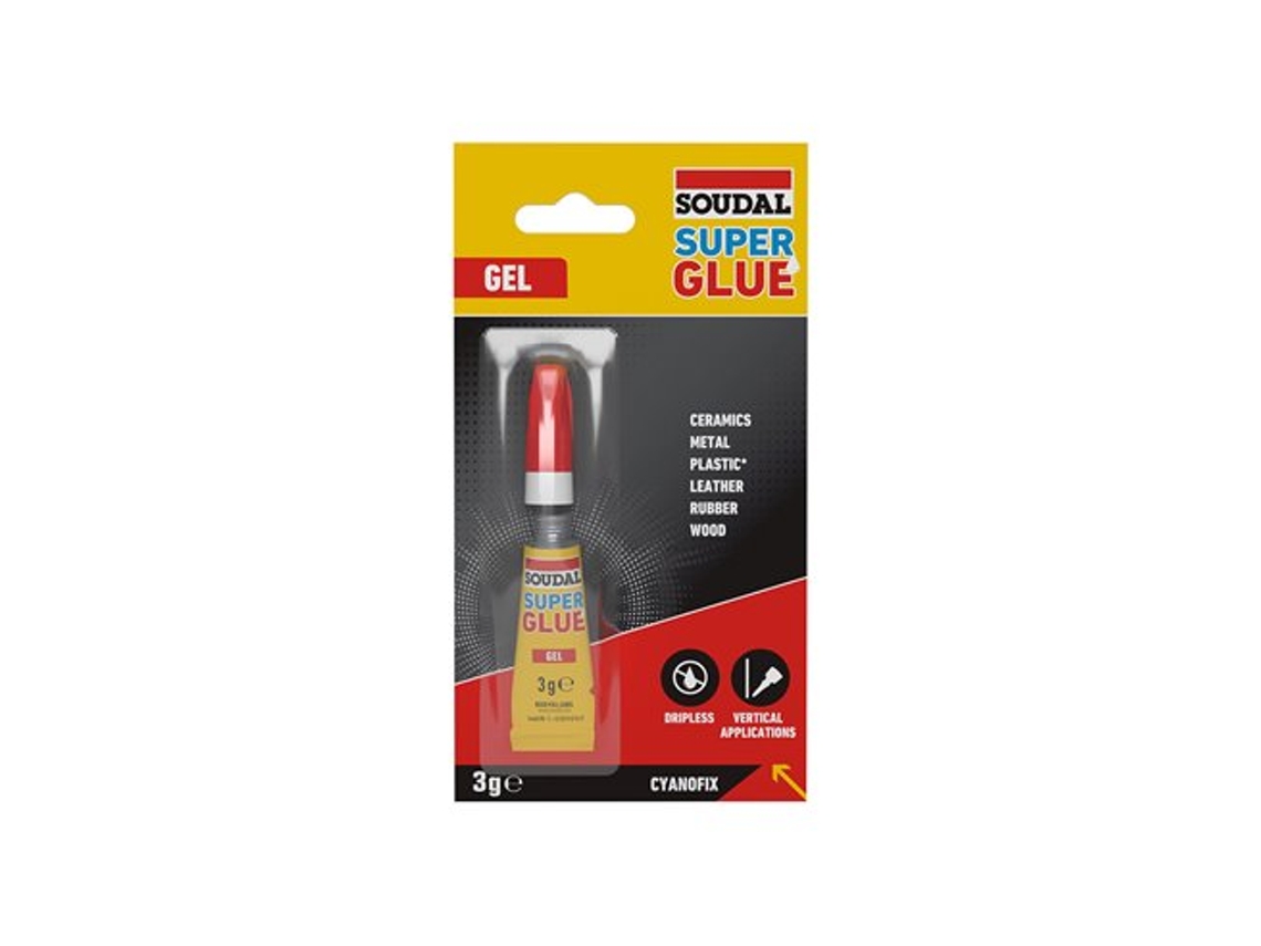 SOUDAL Super Glue Gel 3g SOUDAL 116390