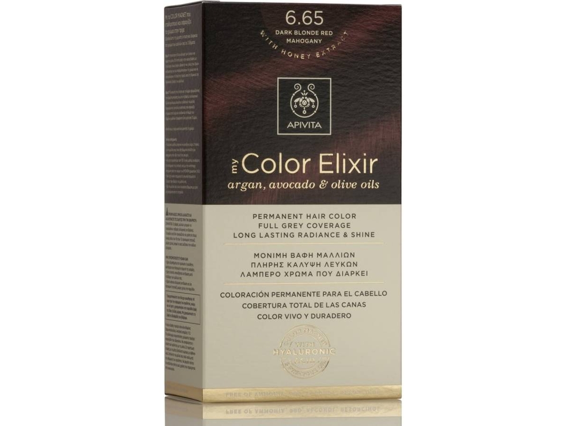 Tinte para el Pelo APIVITA My Color Elixir N6.65 (1 Unidade)