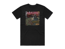 Psychostick Space Vampires Vs Zombie Dinosaurs In 3 D Album Cover Camiseta Black Rockinstonesize-xxl