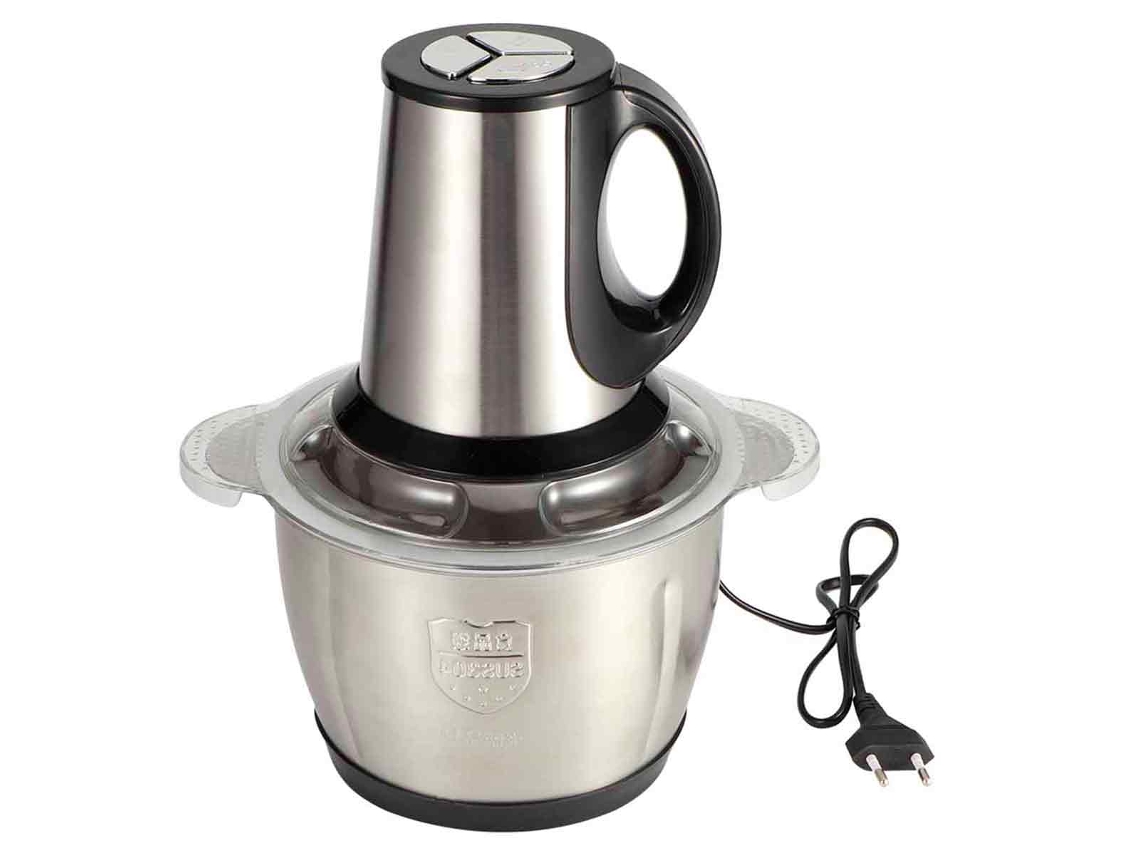 Picadora de carne eléctrica, procesador de alimentos, 3 velocidades, 3 l, 400 W, enchufe UE 220 V