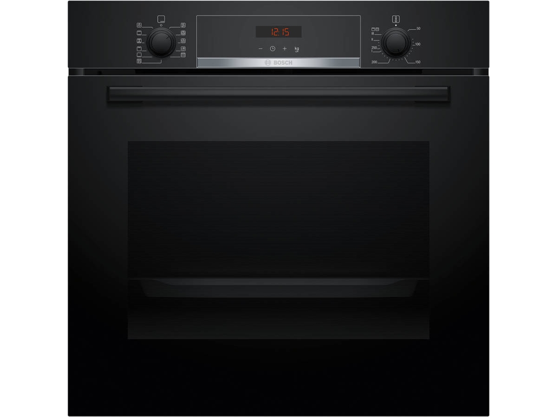 Horno BOSCH HBA574BB3 (71 L - 59,4 cm - Hidro y Pirolítico - Negro)
