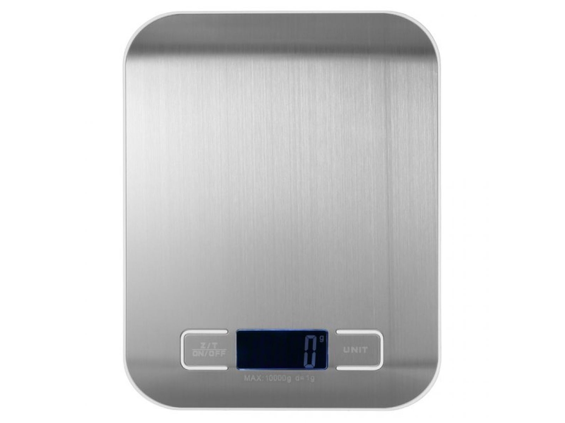 Báscula de cocina digital con pantalla LCD, báscula electrónica precisa para hornear, cocinar y preparar comidas, pantalla LCD retroiluminada con función