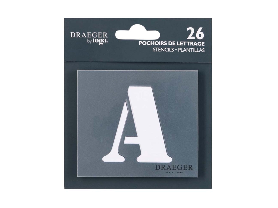 26 Plantillas Letras del Alfabeto - 9 Cm