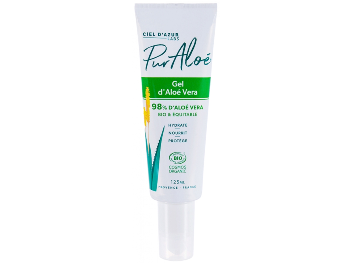 Gel 98% de Aloe Vera Bio 125 Ml PUR ALOÉ
