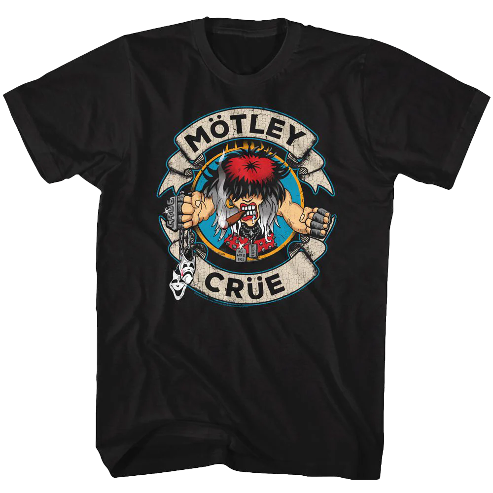 Camiseta Mötley Crüe All Access Pass Unissex Rockinstone Tamanho: XL