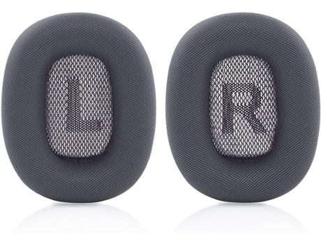 Almohadillas de repuesto para AirPods Max de espuma viscoelástica con almohadillas magnéticas de cuero proteico para AirPods Max (negro) VENISYMLIS