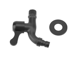 Grifo de baño en acero inoxidable 304 con acabado en madera de arce negro MDUG