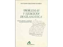 Libro Problemas Y Ejercícios De Gramática de Salvador. Fernández Ramírez (Español)