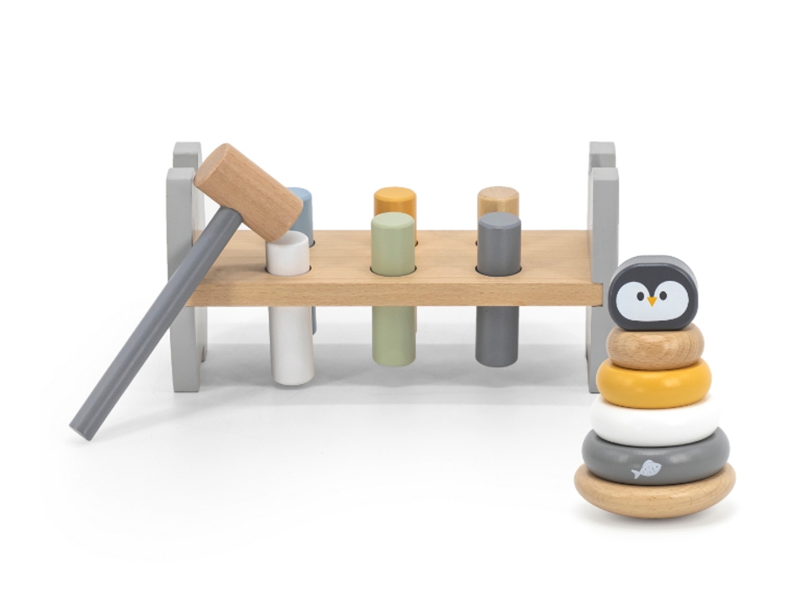 Juego de martillo y apilamiento de vigas Penguin