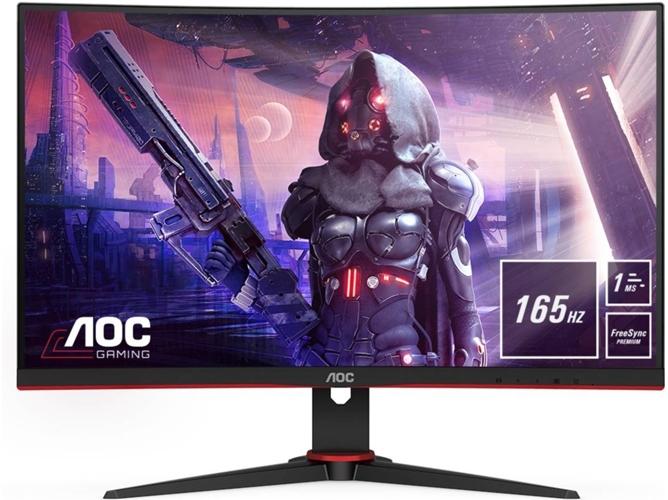 Monitor Curvo Gaming AOC C27G2AE/BK (27'' - 1 ms - 165 Hz)