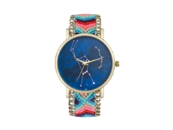 Reloj De Pulsera Unisex Informal Con Correa De Lana Y Movimiento De Cuarzo.